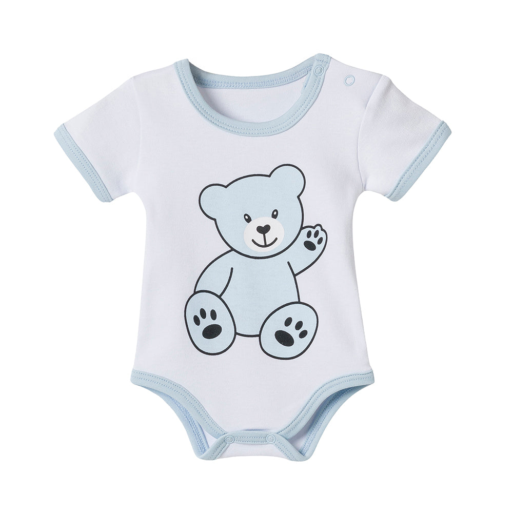 Neugeborenen Ausstattung, 100% Bio-Baumwolle OEKO-TEX STANDARD 100, Body-kurzärmlig, Body-langärmlig, 2-teiliges Geschenkset, für Mädchen
