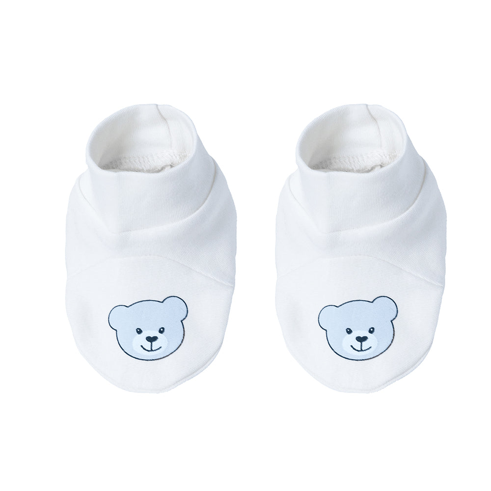 13-teiliges Baby Geschenkset für die Erstausstattung bestehend aus Mütze, Fäustlinge, Füßlinge, Lätzchen, Spucktuch, Strampler, Strampler ärmellos, Cardigan, Body langärmlig, Body kurzärmlig, Kaputzenbadetuch, Waschhandschuh, Decke mit Schlaufe.  100% Bio-Baumwolle OEKO-TEX STANDARD 100. Premiumqualität. Für Jungs