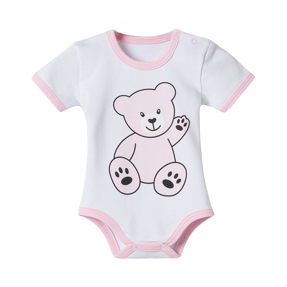 13-teiliges Baby Geschenkset für die Erstausstattung bestehend aus Mütze, Fäustlinge, Füßlinge, Lätzchen, Spucktuch, Strampler, Strampler ärmellos, Cardigan, Body langärmlig, Body kurzärmlig, Kaputzenbadetuch, Waschhandschuh, Decke mit Schlaufe.  100% Bio-Baumwolle OEKO-TEX STANDARD 100. Premiumqualität. Für Mädchen