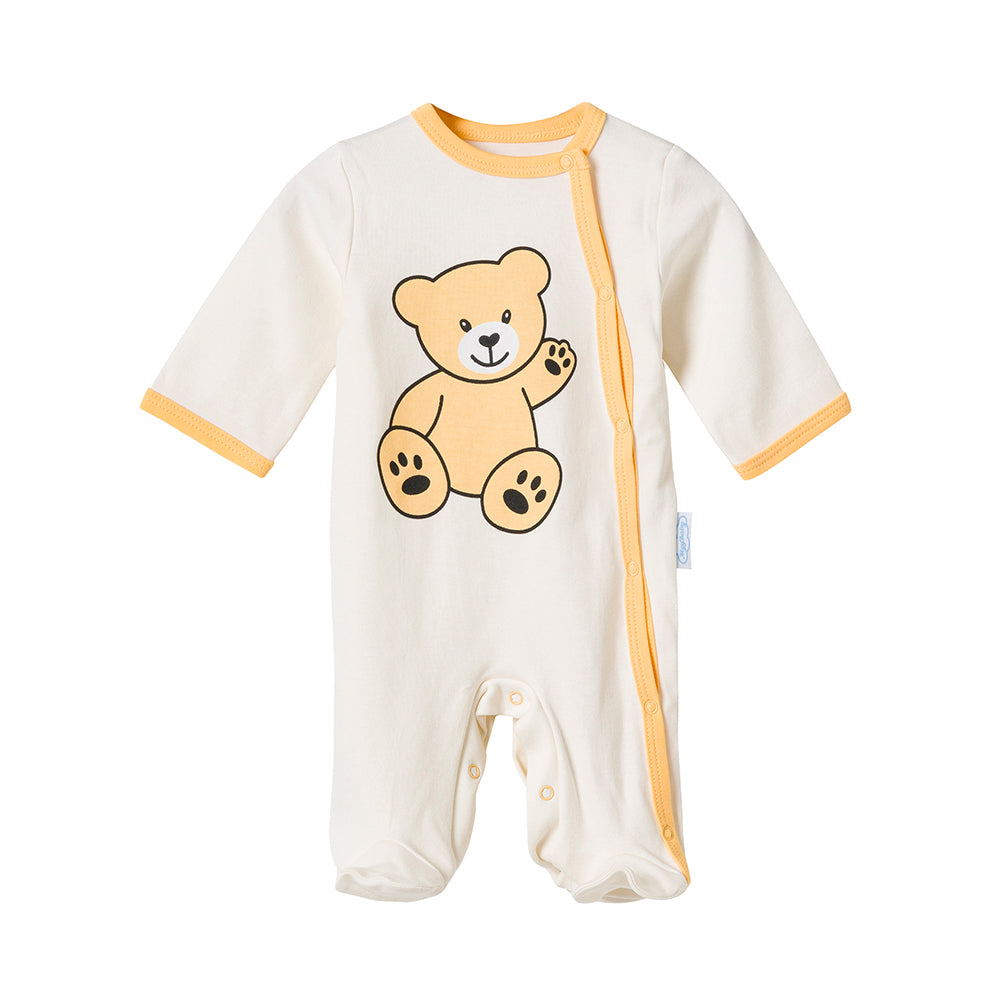13-teiliges Baby Geschenkset für die Erstausstattung bestehend aus Mütze, Fäustlinge, Füßlinge, Lätzchen, Spucktuch, Strampler, Strampler ärmellos, Cardigan, Body langärmlig, Body kurzärmlig, Kaputzenbadetuch, Waschhandschuh, Decke mit Schlaufe.  100% Bio-Baumwolle OEKO-TEX STANDARD 100. Premiumqualität. Unisex