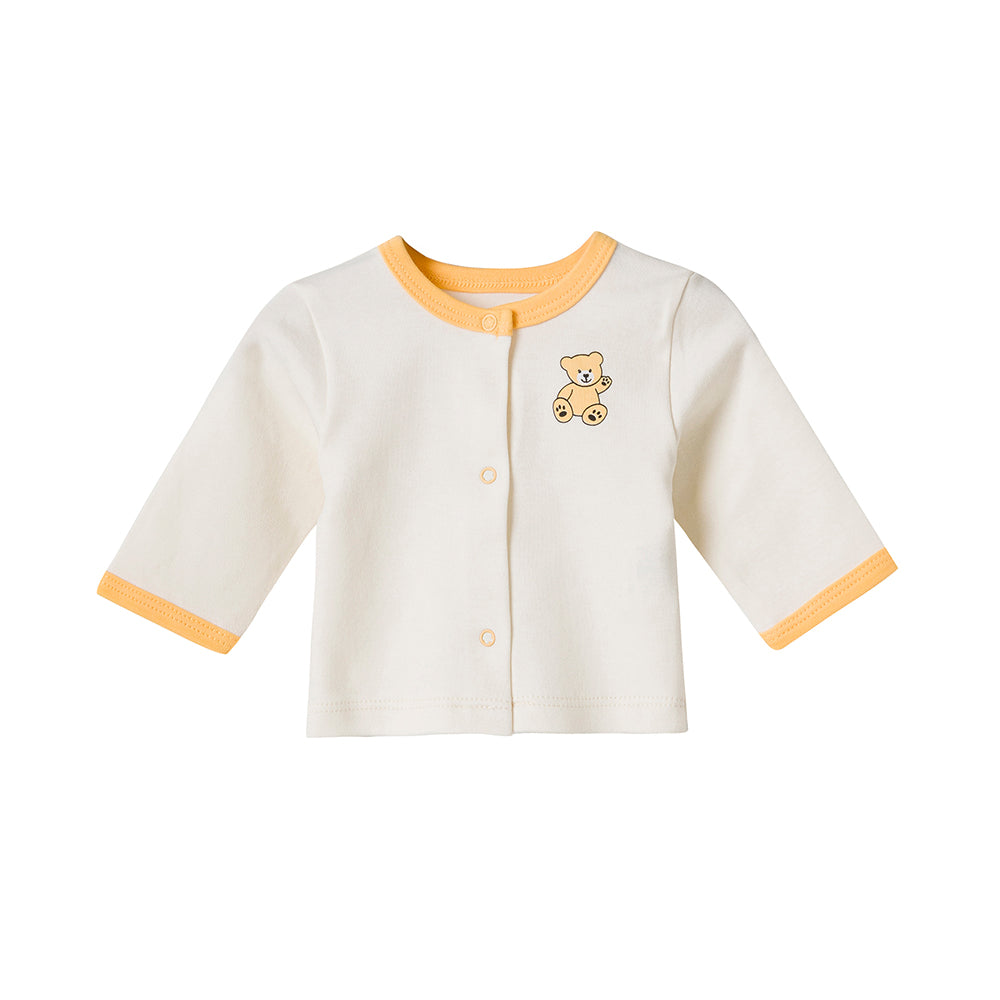 13-teiliges Baby Geschenkset für die Erstausstattung bestehend aus Mütze, Fäustlinge, Füßlinge, Lätzchen, Spucktuch, Strampler, Strampler ärmellos, Cardigan, Body langärmlig, Body kurzärmlig, Kaputzenbadetuch, Waschhandschuh, Decke mit Schlaufe.  100% Bio-Baumwolle OEKO-TEX STANDARD 100. Premiumqualität. Unisex